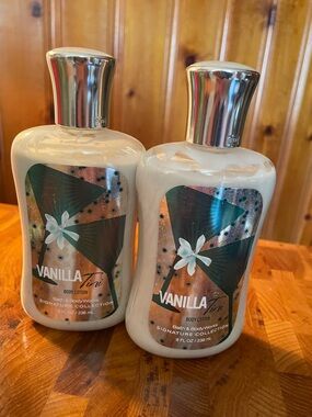 Bath & Body Works Vanilla Tini Body Lotion x2 New. Discontinued. Rare. Retired
